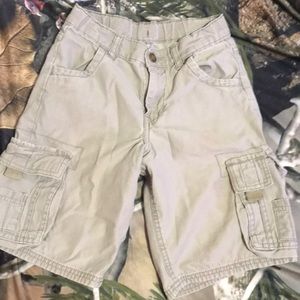 Boys khaki shorts- 3 for $15